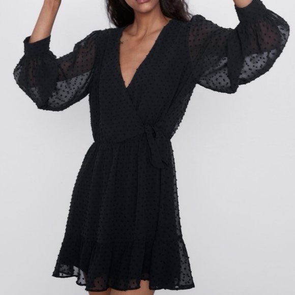 ✨SOLD OUT✨ Zara Mesh Mini Romper Wrap - Picture 3 of 7